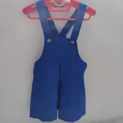 ファミリア　キッズ 青いオーバーオール