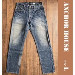 ANCHOR HOUSE ストレートデニム Ｌサイズ／アンカーハウス、スリムのサムネイル