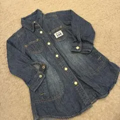 Buddy Lee デニムシャツ 90サイズ　ワンピース