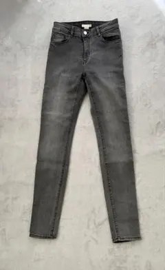 H&M スキニーデニム グレー