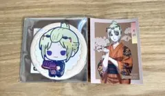 銀魂 吉原大炎上 トレーディング ちびキャラ缶バッジ ノベルティステッカー　月詠