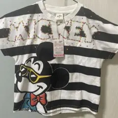 新品　未使用　Littl ミッキー Tシャツ 100cm ミニー　しまむら　半袖