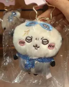 ちいかわ MINISO コラボ ぬいぐるみキーホルダー ラッコ