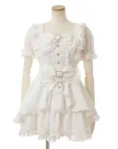 Angelic Pretty フリルシースルーオフショルダーブラウス - メルカリ
