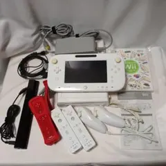 （中古ゲーム）任天堂WiiUセット（一部非純正品あり）