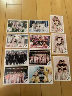 なにわ男子 グループ公式写真 11枚まとめ売りのサムネイル
