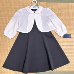 お受験 卒業式　120 フォーマルワンピース