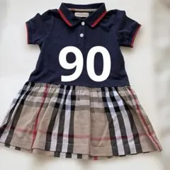 韓国子供服　90 気安いワンピース