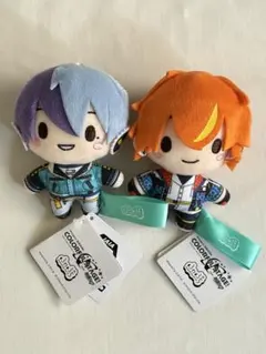 プロセカ ビビバス ふわぷち マスコット ぬいぐるみ 青柳冬弥 東雲彰人