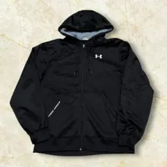 ぽ*ぽ様 UNDER ARMOUR ジップアップスウェットパーカー メンズ裏起毛