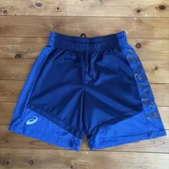 アシックス バスケットボールパンツ M ネイビー