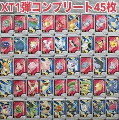ポケモンフレンダ エクストレジャー1弾 セミコンプリート 44枚セット