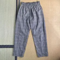 GU シェフパンツ チェック Sサイズ