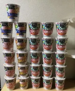 日清カップヌードルBIG4種　26個まとめ売り！