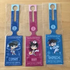 名探偵コナン×くら寿司　ラゲッジタグ　3点セット おまけ缶バッジ