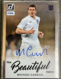 PANINI マイケル・キャリック carrick 直筆サイン auto マンU