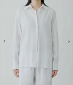 美品未使用クリステンセン★COTTON LONG バンドカラーシャツ✳︎ピンク 美品未使用クリステンセン☆COTTON LONG バンドカラーシャツ✳︎ピンク