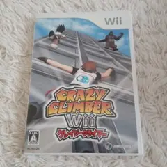 CRAZY CLIMBER Wii ソフト　クレイジークライマー　説明書