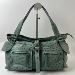 y2k One Shoulder bag Blue Leather Studs - メルカリ