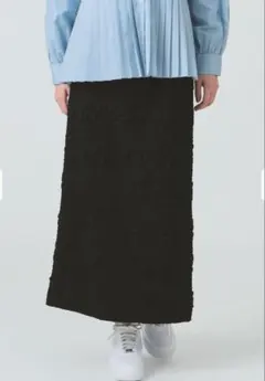 Ray BEAMS シャーリング ボーダー スカートのサムネイル