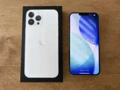 ★美品★ iPhone 13 Pro Max 128GB シルバー simフリー