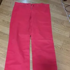 トミーフィルフィガー鮮やかなレッドのメンズパンツ　TOMMYパンツのサムネイル