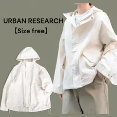 URBAN RESEARCH フード付きマウンテンパーカー