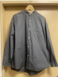 FREAKS STORE リラックスフィット バンドカラーシャツ