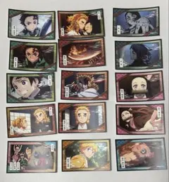 ④ 鬼滅の刃　デコステッカー　【15枚セット】