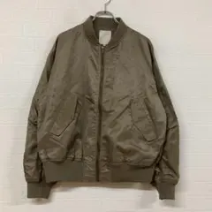 196 B:MING by BEAMS MA-1ジャケット M カーキ