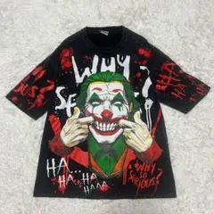 【新品】ジョーカーTシャツ　ブラック　バットマン　アメコミ