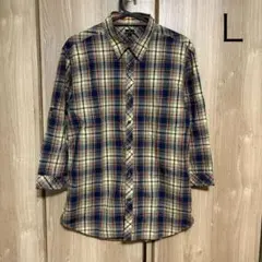 paul smith チェック柄 長袖シャツ Lサイズ