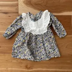 花柄ワンピース　68cm 70cm