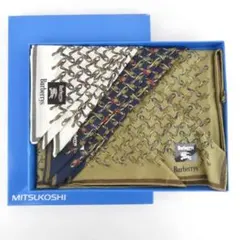 166【未使用】Burberrys バーバリー ハンカチ 3点セット メンズ