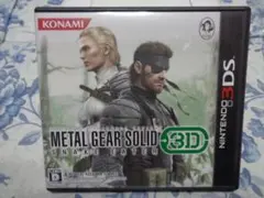 レア・未使用メタルギアソリッド3 NINTENDO3DS コナミスタイル限定版 ニンテンドー3DS - 中古ニンテンドー3DS メタルギアソリッド3D