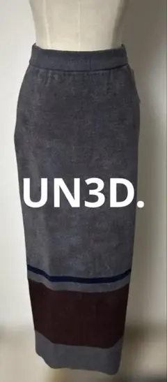新品タグ付きUN3D. MOGOL TIGHT KT SK グレー / 38のサムネイル