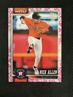 【99枚限定】ニックアレン 桜パラレル 2026 Topps アストロズ