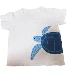無印良品　ウミガメ　Tシャツ ８０センチ