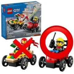 LEGO シティ 60458 消防車 レースカーパック