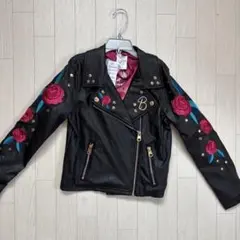 ディズニー　ライダースジャケット　美女と野獣