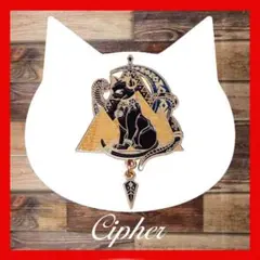 【Xmas SALE】■ 猫神バステト　魂の守護者　ピンバッジ ■ BOX付 ■