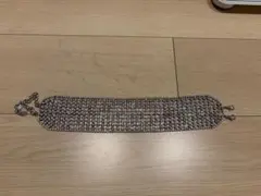 ZARA シルバークリスタルチョーカー