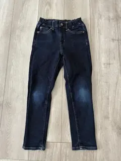 UNIQLO 120サイズ ダークブルー長ズボン