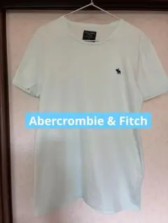 Abercrombie & Fitch 半袖ティーシャツ　薄いブルーグリーン系