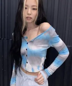 ICIMI タイダイカーディガン フリーサイズ BLACKPINK ジェニー着用