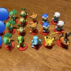 ポケモン チョコエッグ 旅立ちの三匹 合計20匹のサムネイル