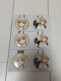 五等分の花嫁 一番くじ J賞 缶バッジ 中野一花