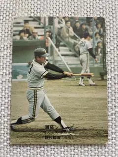 南海ホークス野村克也選手カルビープロ野球カード