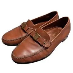 Salvatore Ferragamo ヴァラ レザーローファー ブラウン 9