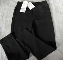 新品タグ付き　黒110cmスパッツ S&H DESIGN & BASIC